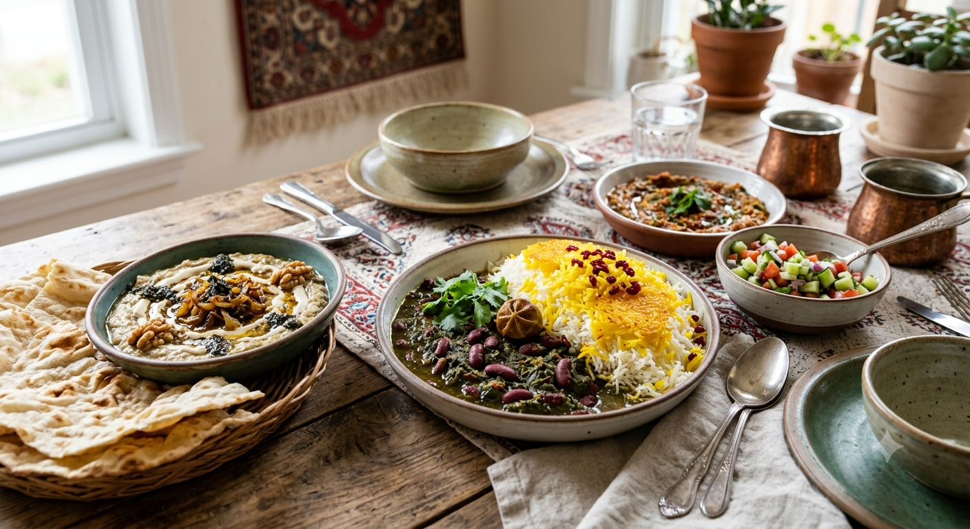 vegetarian persian food